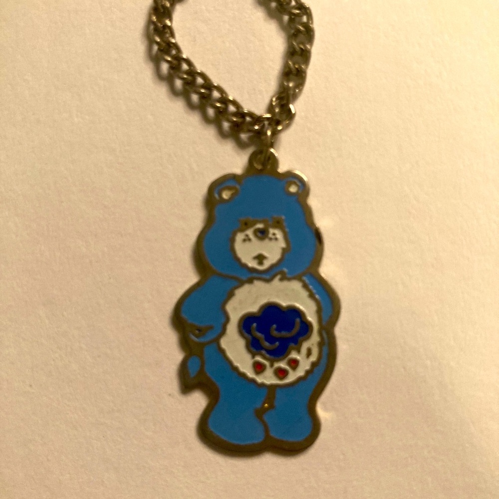 Vintage Grumpy Bear necklace.